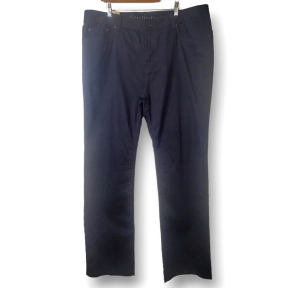 prAna Men's Bridger Jeans Size 40x34 Slim Fit Black Organic Cotton Stretch NEW - Picture 3 of 10